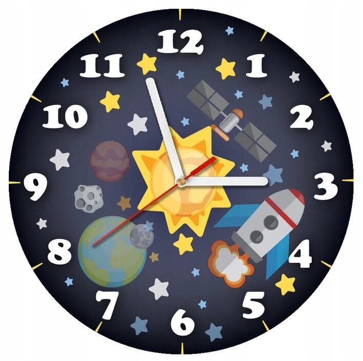 Часы детские настенные космические. Настенные часы Планета. Часы в космическом стиле настенные. Детские настенные часы для мальчиков.