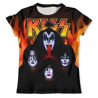 Футболка kiss