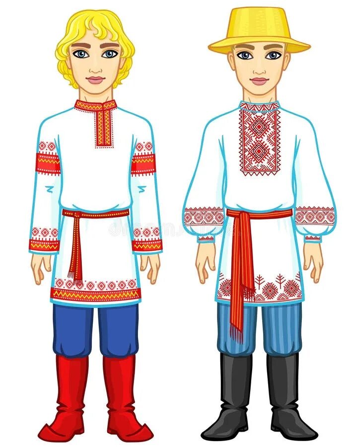 Белорус и русский в национальных костюмах. Мужчина в русском народном костюме рисунок. Эскиз народного праздничного костюма. Русский человек в национальном костюме рисунок