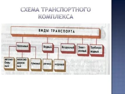 В состав транспортного комплекса входят