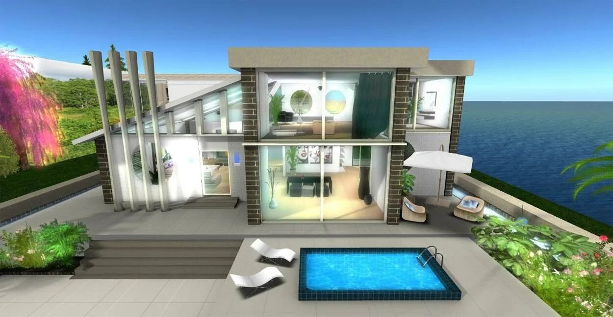 Voyure house life ksu. Виртуальный мир 3д. Second Life Home. House Life 43 уровень. Life in a Mansion.