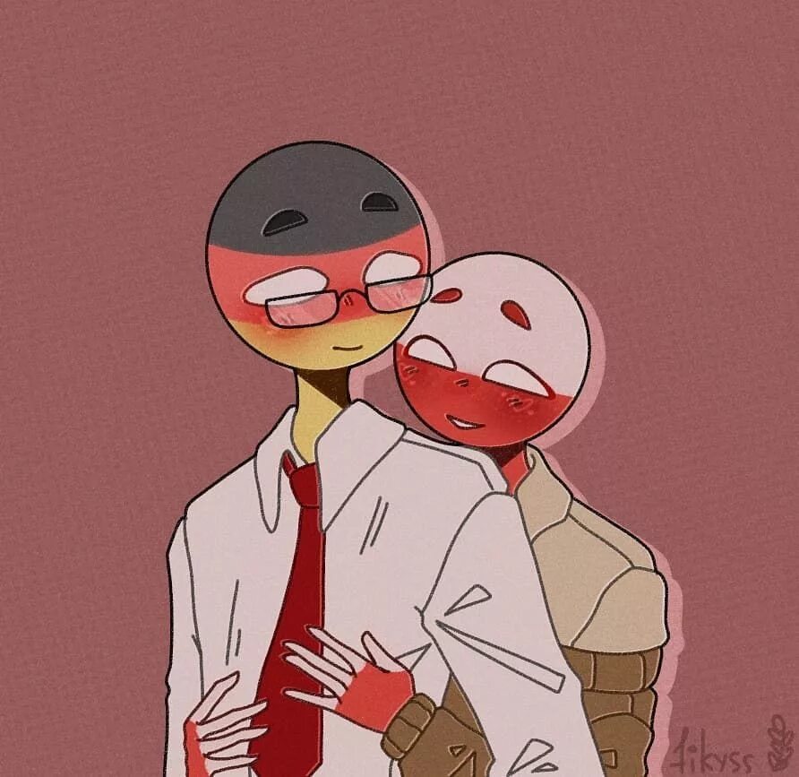 Countryhumans poland. Кантрихуманс Германия и Польша. Countryhumans Германия и Польша шип 18. Кантрихуманс ГЕРПОЛ. КХ Польша Countryhumans.