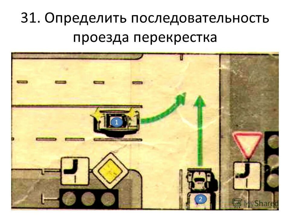 определенная последовательность ход