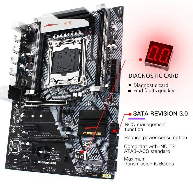 Материнская плата x99 d4 lga 2011 3