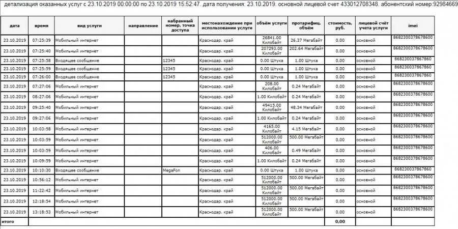 Как выглядит распечатка звонков. Образец детализации звонков МЕГАФОН. Детализация оказанных услуг. Как выглядит детализация звонков. Детализация звонков мегафон на телефоне