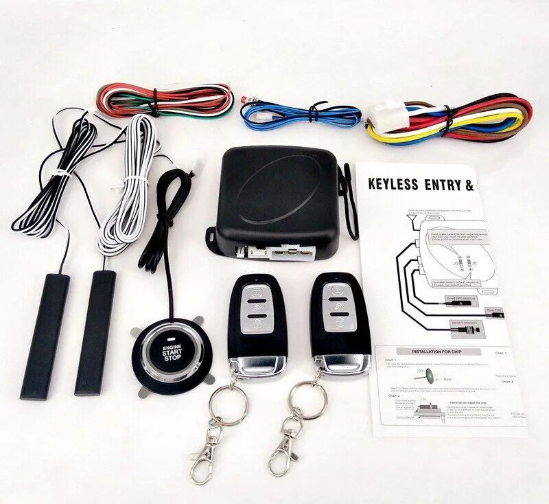 Passive start. Сигнализация car push start system. сигнализация car alarm system. сигнализация старт стоп с автозапуском. сигнализация с кнопкой старт стоп и автозапуском.