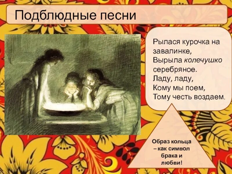 Святочные гадания и их виды. Самые простые гадания на крещение. Подблюдные песни. Обряды с песнями. Подблюдные песни.