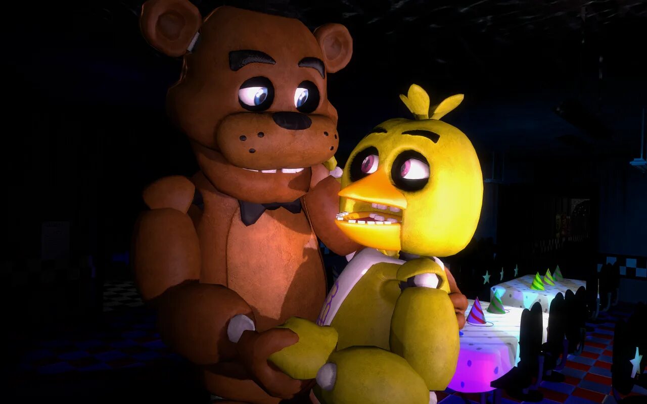 Fnaf фредди и той чика. Чико мишка фредди. Новая чика. Включи чику фредди. Аниматроник чика.