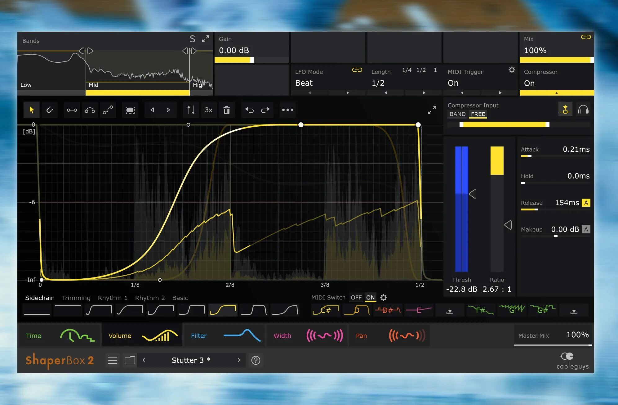 Cableguys - SHAPERBOX 3. Shaper box2 VST. Cableguys - SHAPERBOX 2. Cableguys Shaper box2 VST. Plugin приложения