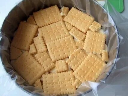 Без выпечки печенье крекеры