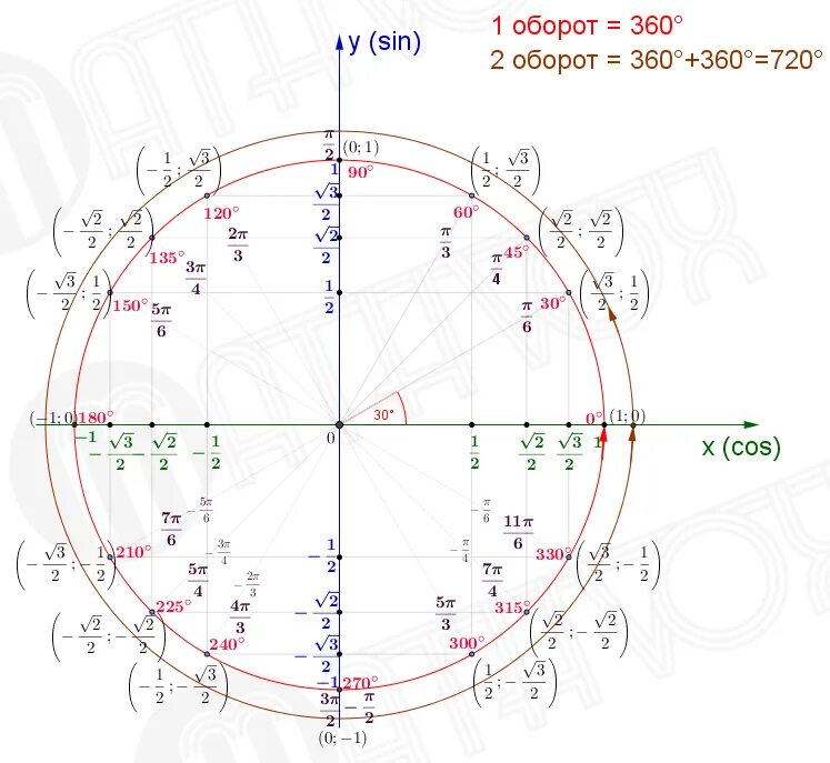 Круг 360 градусов с синусом и косинусом. Тригонометрический круг по градусам. Тригонометрическая окружность для блондинок. Тригонометрический круг с градусами.
