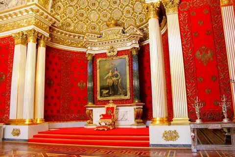 Эрмитаж тронный зал