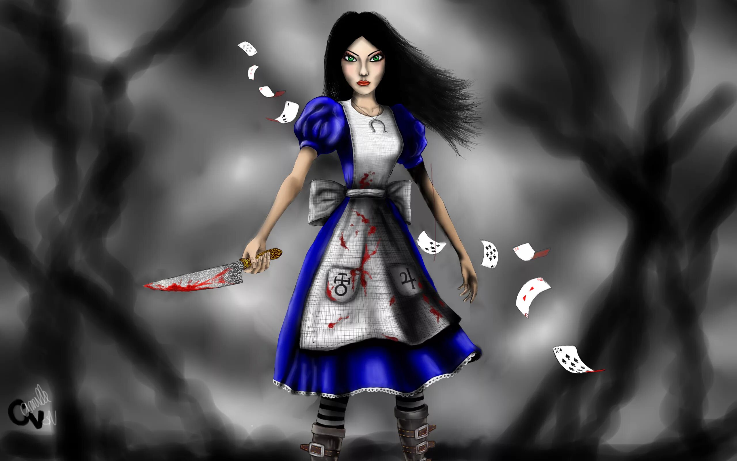 Alice Madness Returns семья Алисы.