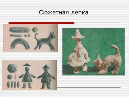 Виды лепки предметный декоративный сюжетный