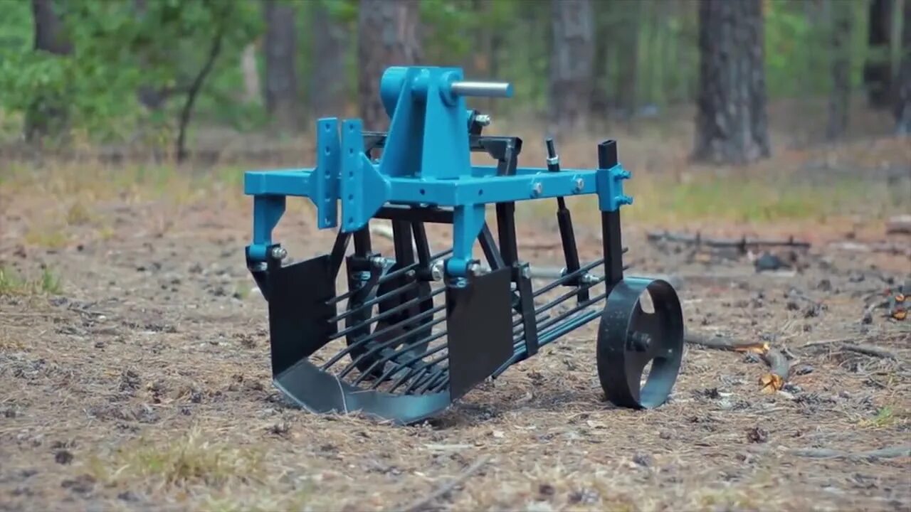 Как прицепить картофелекопалку к мотоблоку