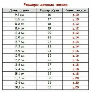 Носки 39 размер сколько