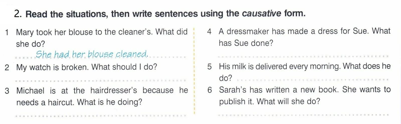 Read the rules then write. Read the rules then write
