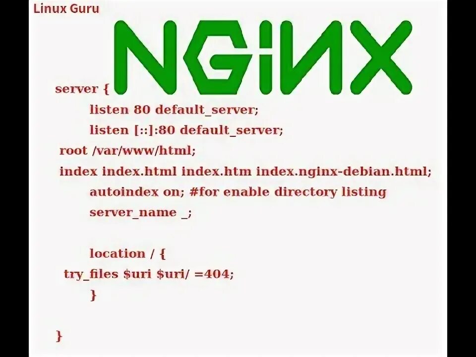 Nginx listen 80. Nginx listen 80