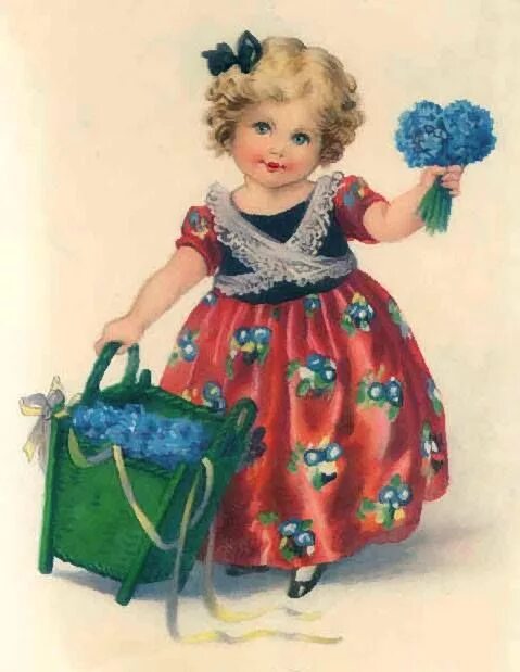 Pin de Violika crochet en Gallarda postcard Ilustración clásica, Ilustraciones v