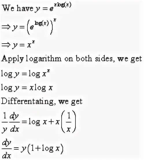 Derivative of log x. Derivative of 1/x. Log e.