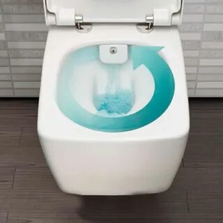 Унитаз напольный безободковый helmken