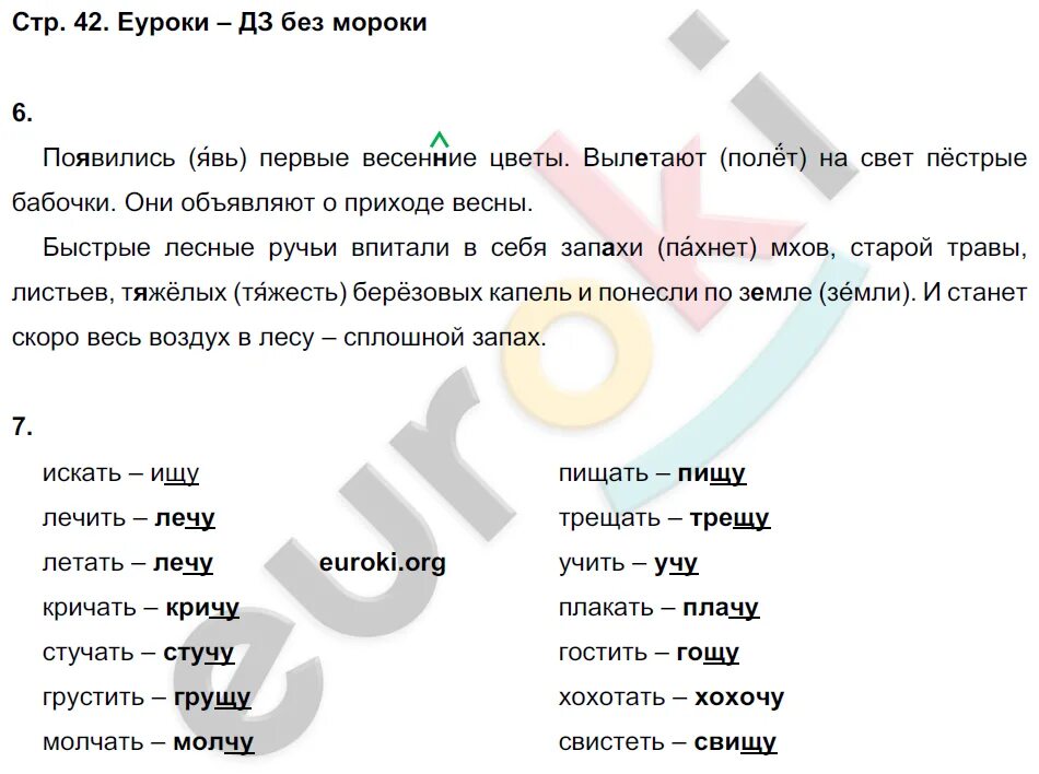 Русский язык 2 класс стр 52. Русский язык 2 класс стр 52