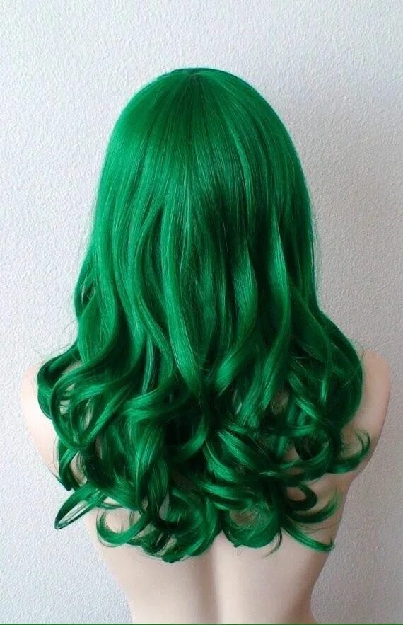 30+ Glamorous Light To Dark Green Hair Styles Trending Now Dark green hair, Gree