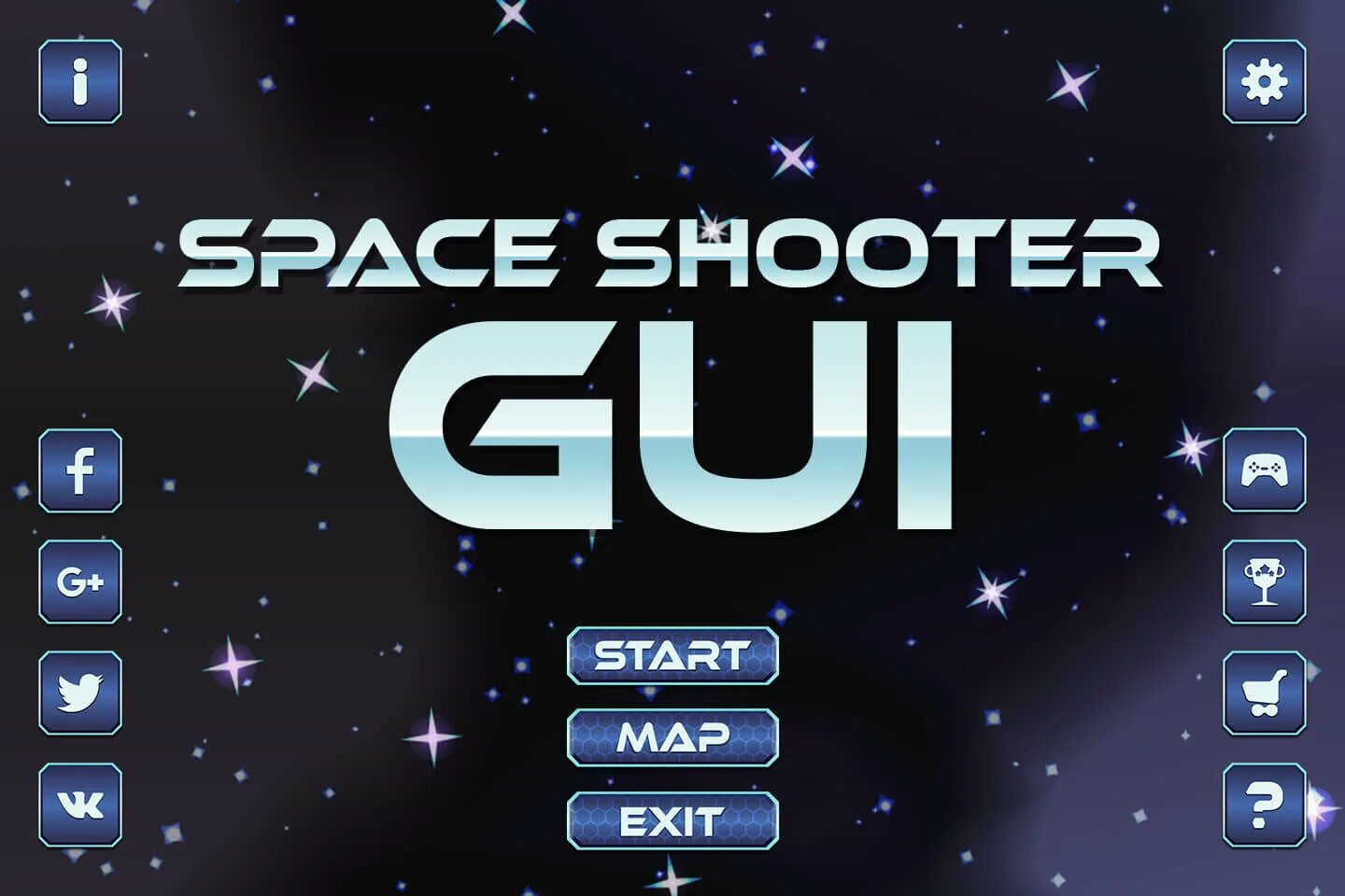 Файл start game. Игра Space Shooter. Космос gui. Space Shooter Assets.