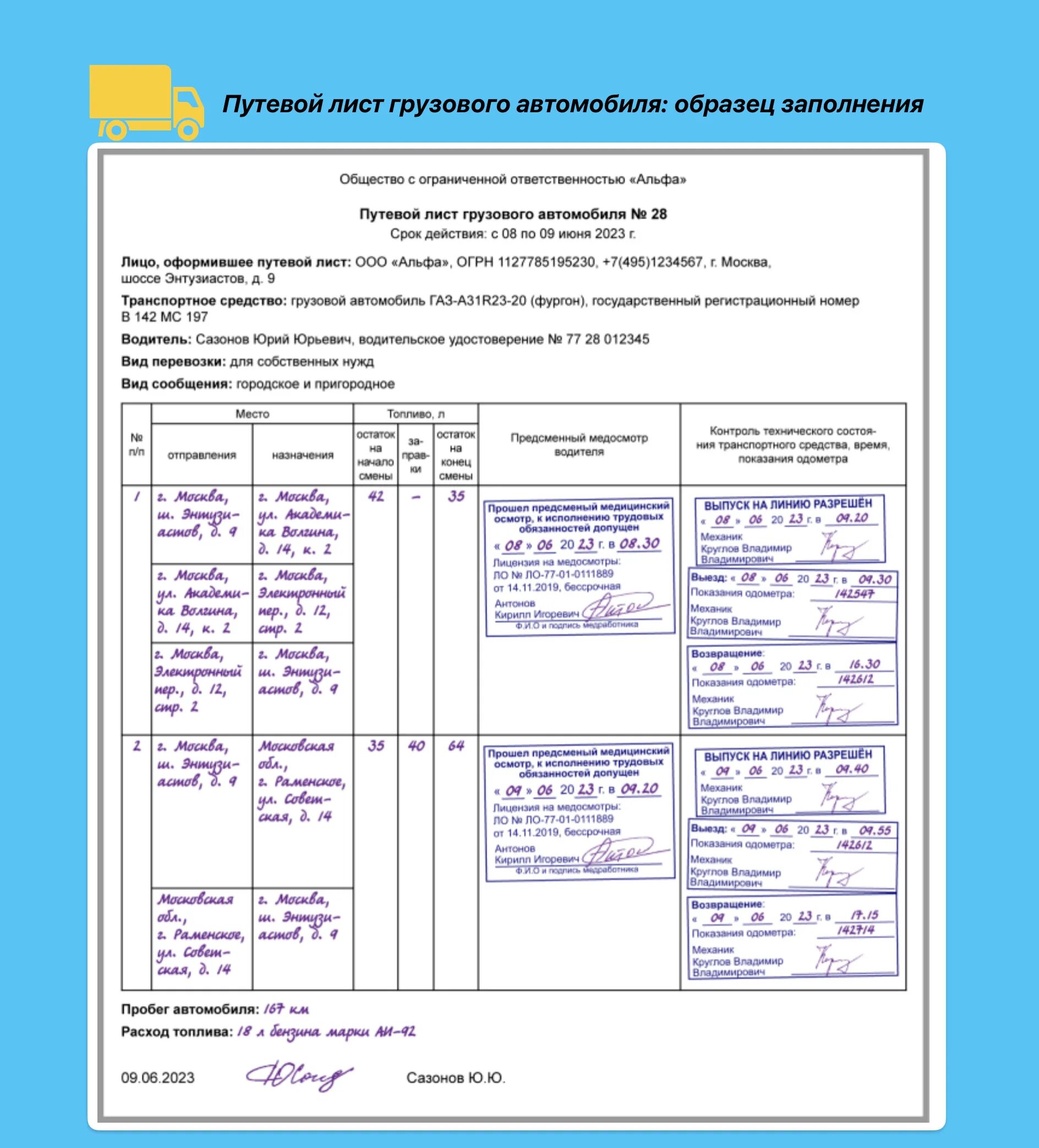 Путевой лист образец март 2023. Образец путевого листа 2023. Пример заполнения путевого листа 2023. Путевой лист грузового автомобиля 2023 года. Образец путевого листа легкового автомобиля 2023.