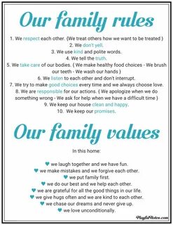 Family rules