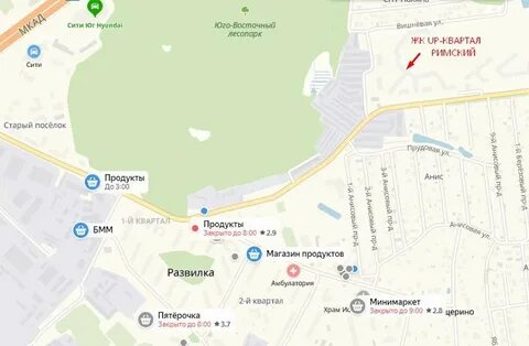 Жк кварталы на карте