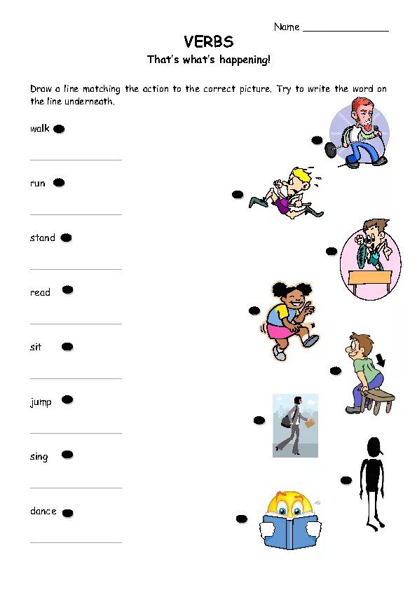 Match the verbs with the words. Действия Worksheet. Глаголы движения Worksheet. Действия на английском задания. Глаголы действия в английском Worksheets.