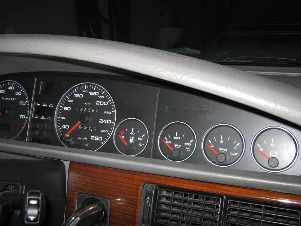 Полная панель А6С4 и LEDодизация салона: Vol. 2 - Audi 100 Avant (C4), 2,6 л, 19
