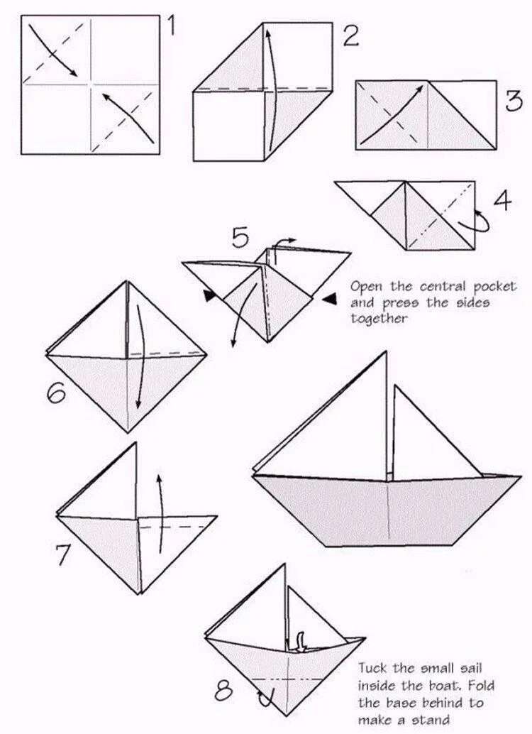 Инструкция как сделать из бумаги. Пошаговая схема кораблика из бумаги. Кораблик оригами из бумаги для детей схема. Кораблик из бумаги инструкция. Бумажный кораблик с двумя парусами схема.