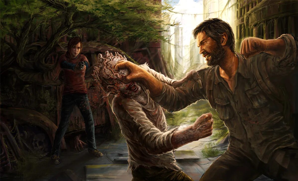 Как проходить the last of us. Элли щелкун the last of us арт.