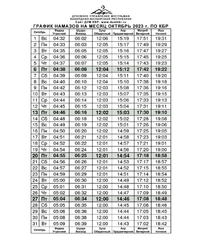 График намазов по кбр 2021. График намаза. График намазов по кбр 2023 декабрь. График намаза. Расписание намаза.