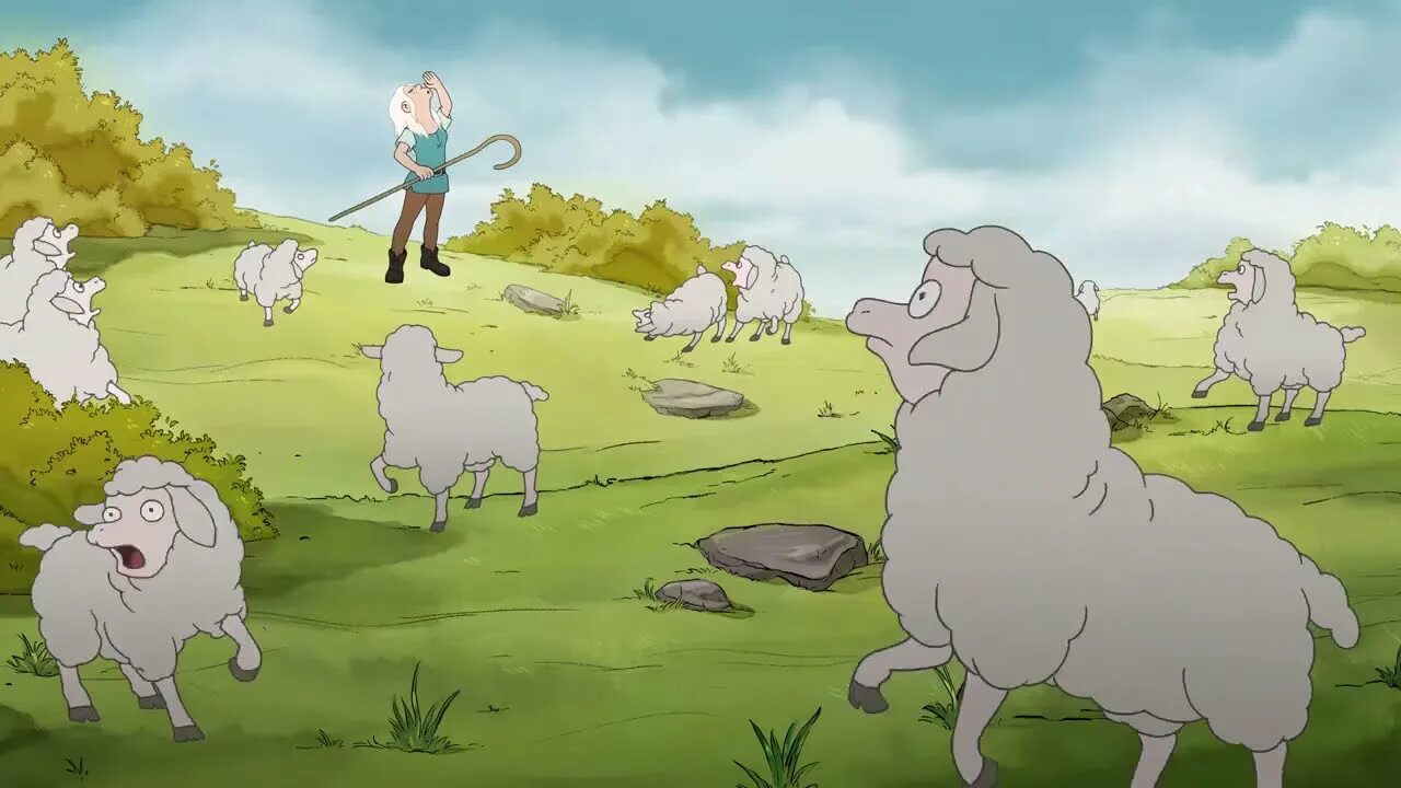 There is sheep in the. Бараны стадо вектор. чарли sheep.