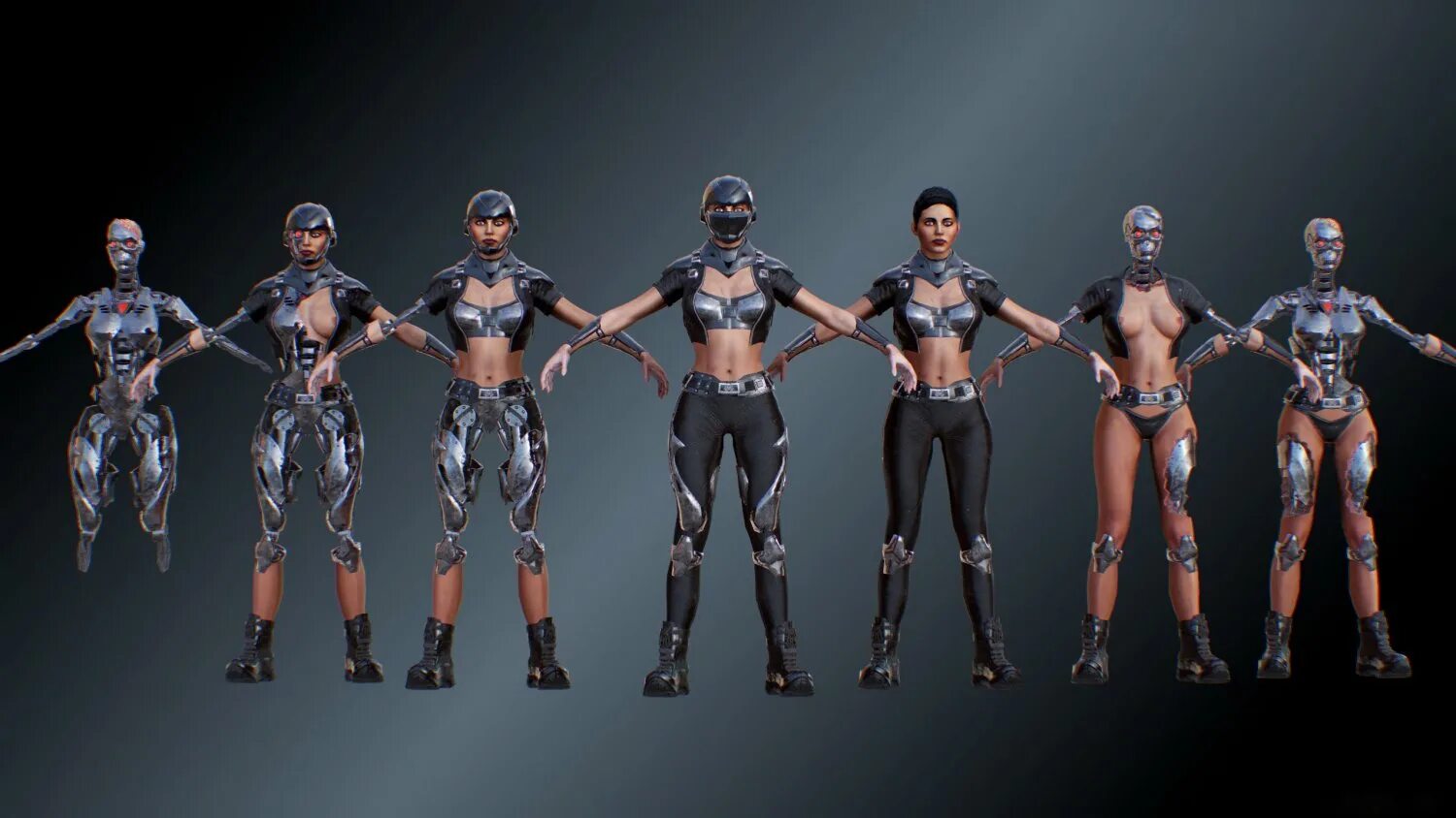 Cyberpunk 3d model