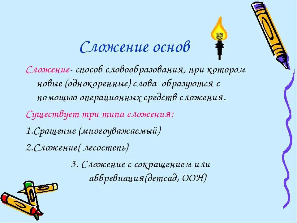 Какое слово образовано сложением основ. Сложение способ словообразования. Сложение способ примеры. Сложение основ словообразование. Сложение основ способ словообразования.