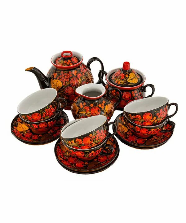 сервиз баттерфляй хохлома. чайный сервиз русь великая хохлома. сервиз чайный "хохлома". сервиз чайный леомакс хохлома. хохлома фарфор.