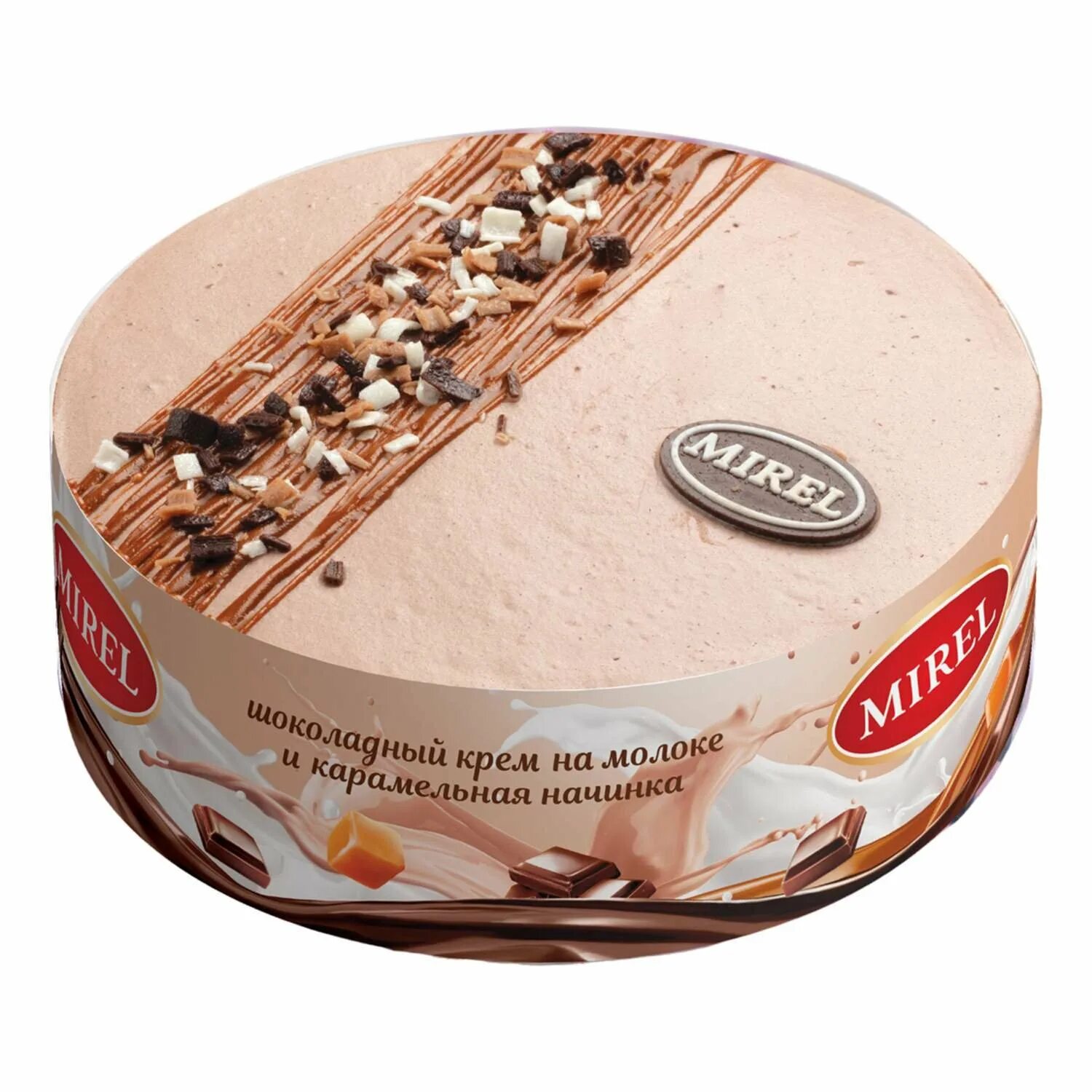 Торт Mirel шоколадное молоко 750г