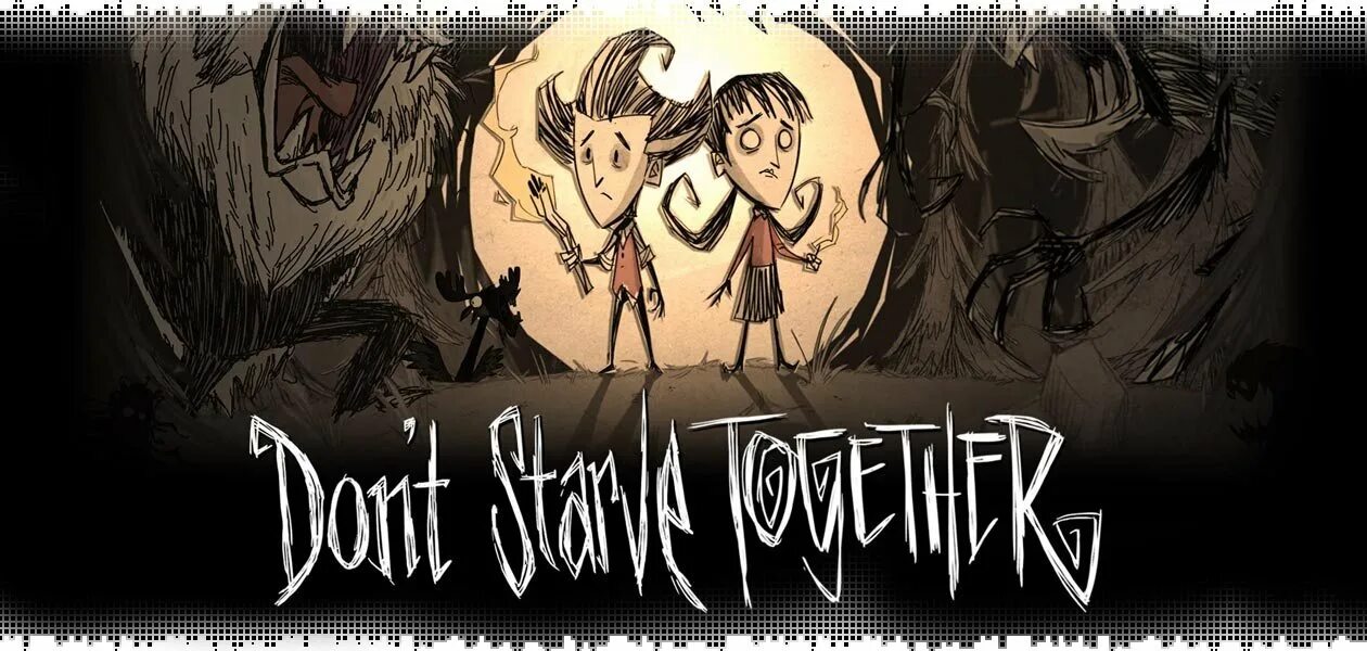 Dont le. Донт старв тугезер. Don't Starve together логотип. Логотип донстарв тугезр. Логотип донт старв туг.