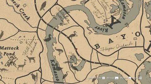 Карта rdr2