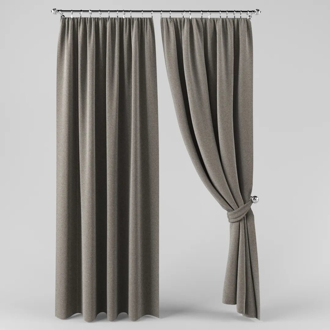 Curtain 3d modeling