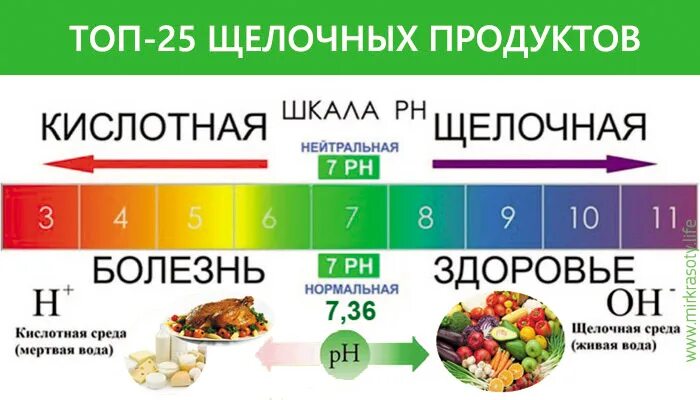 РН показатель кислотности продуктов. Таблица РН кислотности и щелочности продуктов. Кислотно щелочной баланс продукты таблица. PH щелочной баланс продуктов питания таблица. Кислотность организма продукты