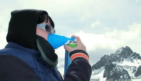 Не хватает воздуха в горах