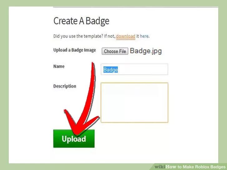 Upload failed did you use the template. Badge roblox. roblox badge template. creator roblox badge. create a badge roblox.