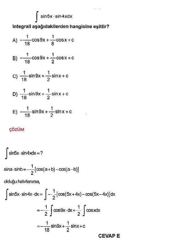 Интеграл sin (5x - p/4) cos(x+p/4) DX. Интеграл sin^5 x×cos^2 xdx. Интеграл sin (x+5) xdx. Интеграл синус 5х. Тест 80 3