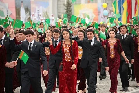 Туркменистан люди
