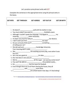 Sentences with verbs answer